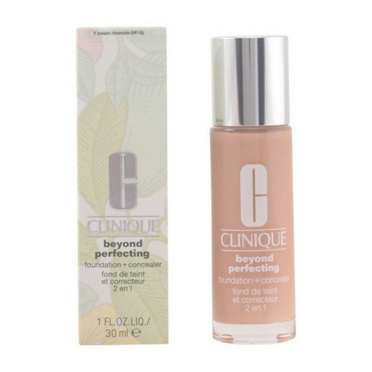 Vloeibare Foundation Clinique Beyond Perfecting Nº 21 Cream caramel Nº 21-Cream Caramel 30 ml Gezichts Corrector
