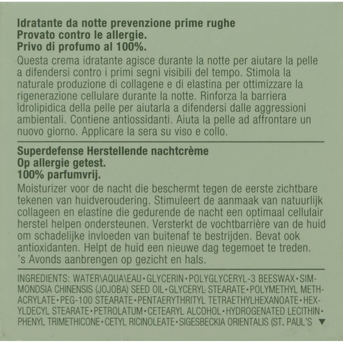 Anti - Veroudering Crème Clinique Superdefense Night Ii 50 ml - Schoonheid, Huidverzorging - Clinique