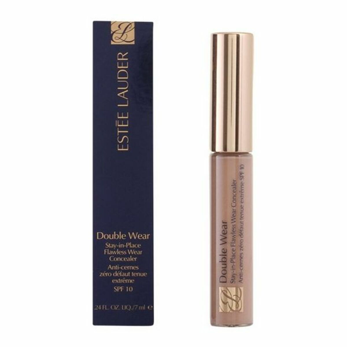 Geizichts Corrector Double Wear Stay-in-Place Flawless Wear Estee Lauder 4N-Medium Deep Spf 10 (7 ml)