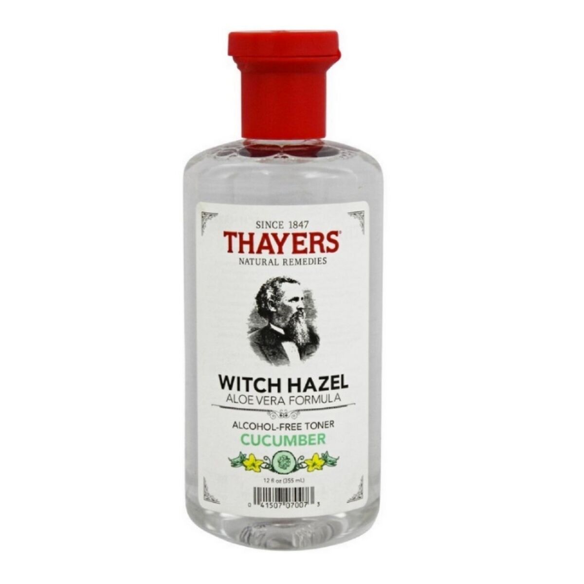 Gezichtstoner Thayers Witch Hazel 355 ml Komkommer