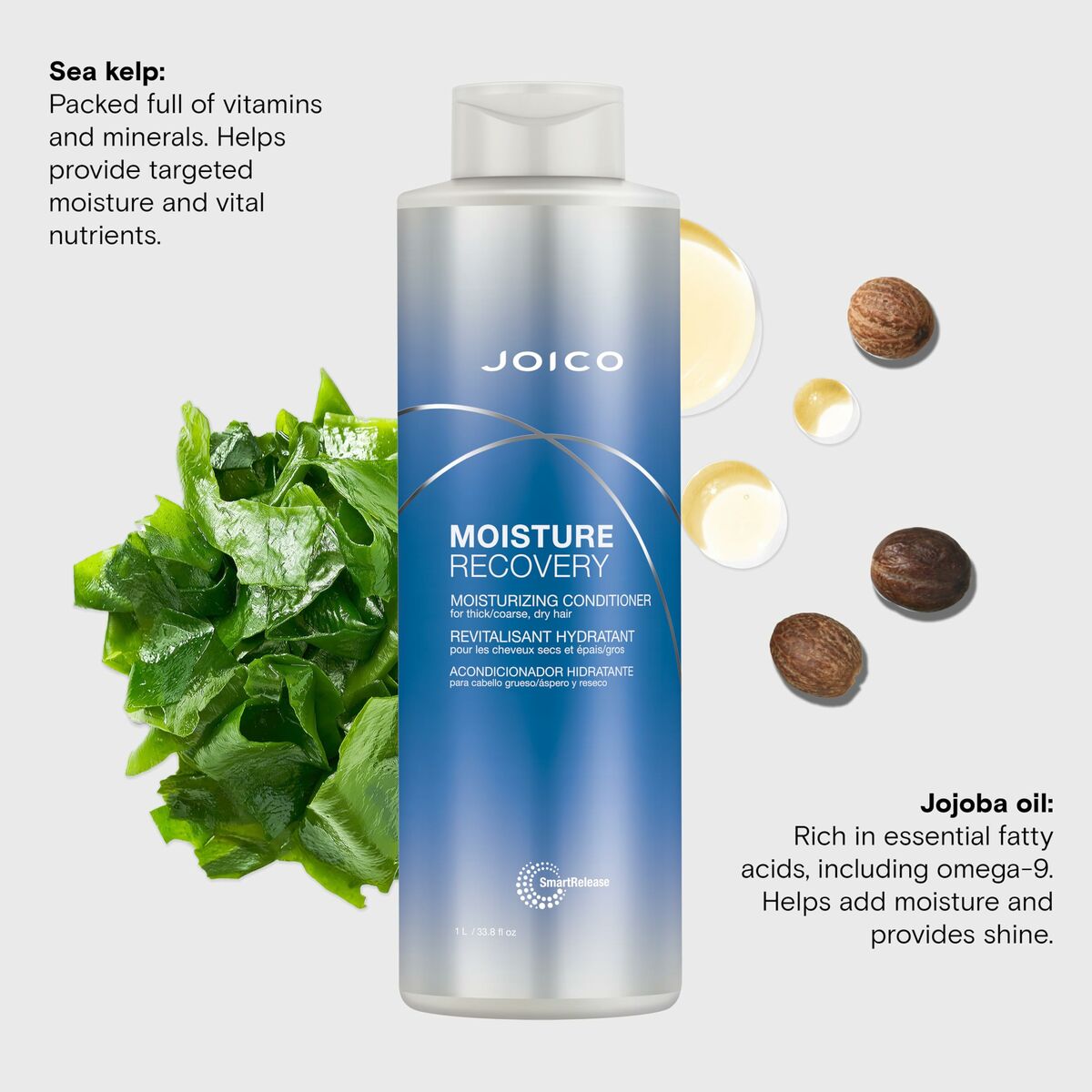 Conditioner Joico MOISTURE RECOVERY Hydraterend - Schoonheid, Haarverzorging - Joico