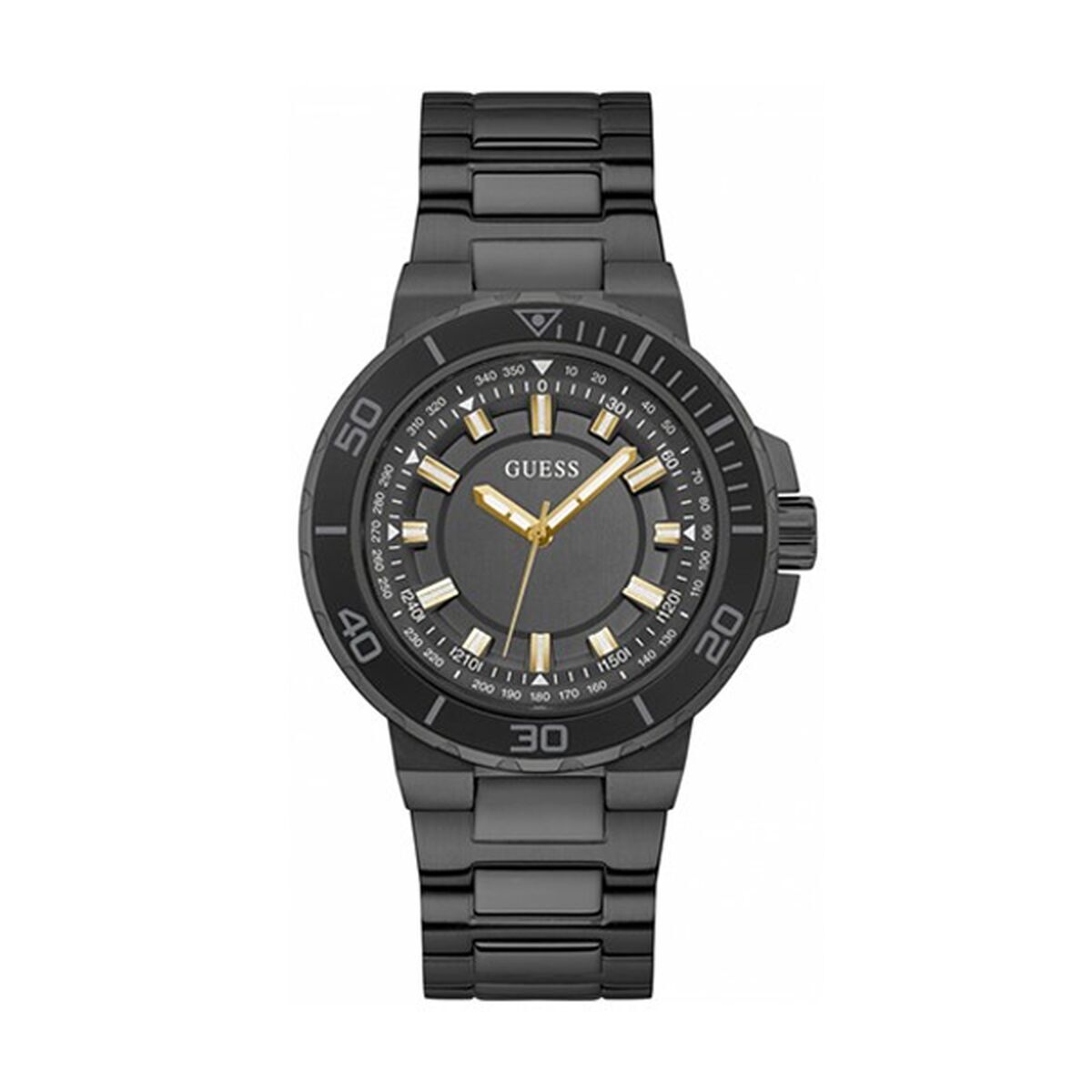 Guess GW0426G3 Luxe Edition Plus Heren GW0426G3 Horloge Zwart Roestvrij Staal Standaard - Klokken, Heren - Guess