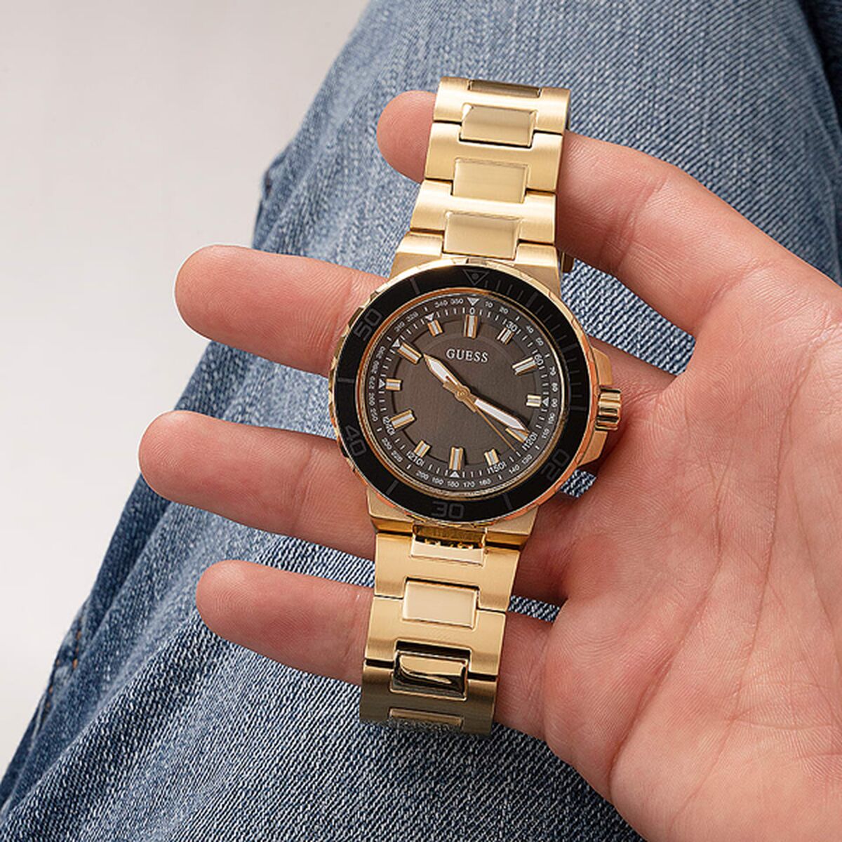 Horloge Heren Guess GW0426G2 Zwart - Klokken, Heren - Guess