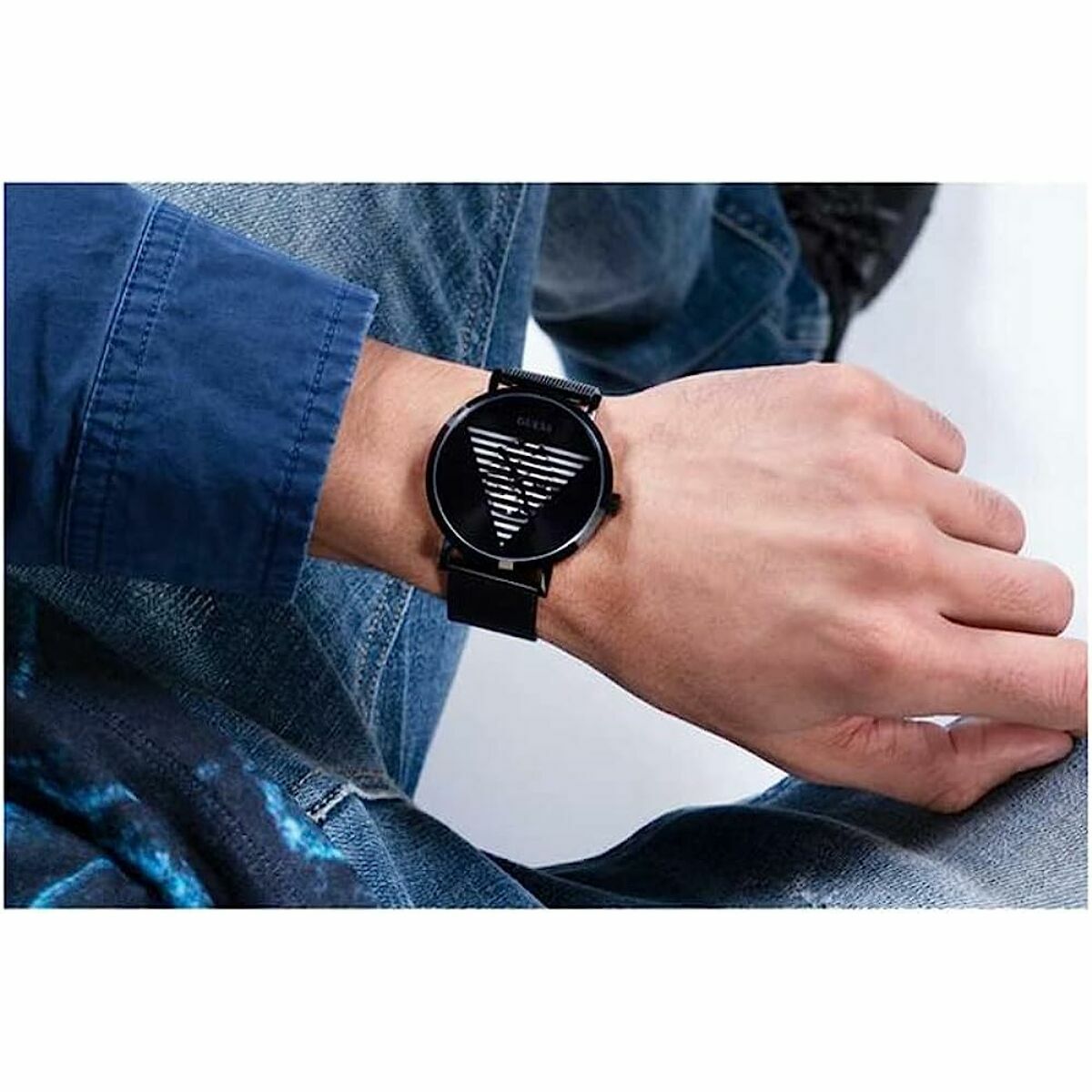 Horloge Heren Guess GW0502G2 (Ø 44 mm) - Klokken, Heren - Guess