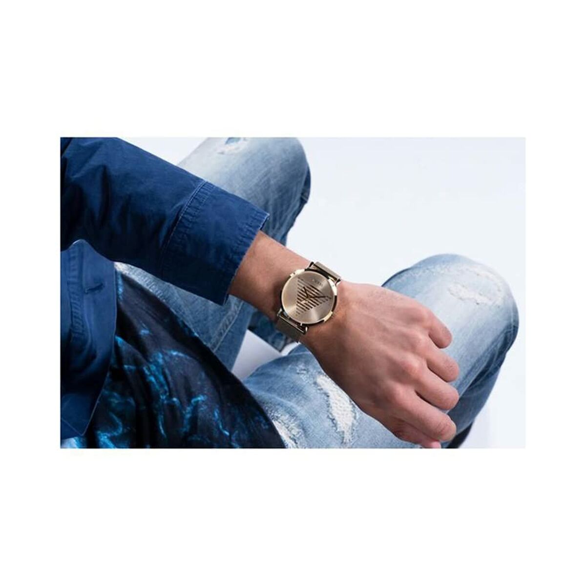 Horloge Heren Guess GW0502G1 (Ø 44 mm)