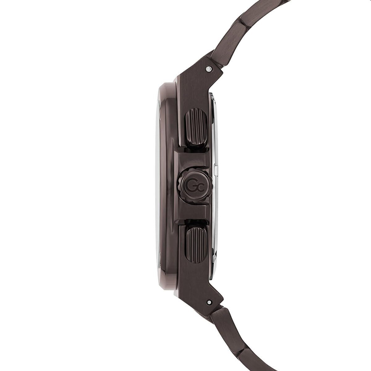 GC Watches Y99013G1MF Herenhorloge - Kwarts Bruin/Grijs Ø 44 mm - Klokken, Heren - GC Watches