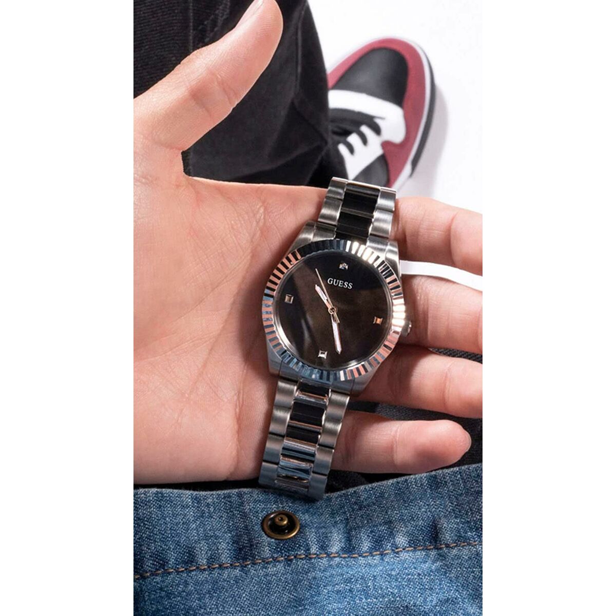 Horloge Heren Guess GW0542G1 (Ø 42 mm) - Klokken, Heren - Guess