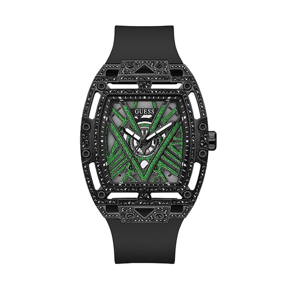 Horloge Heren Guess GW0564G2 Ø 44 mm Zwart - Klokken, Heren - Guess