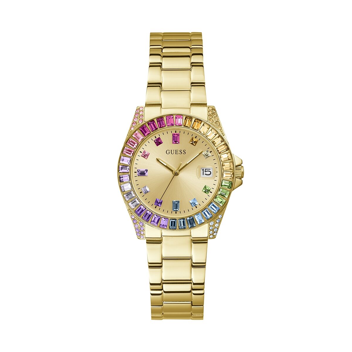 Horloge Dames Guess OPALINE Gouden