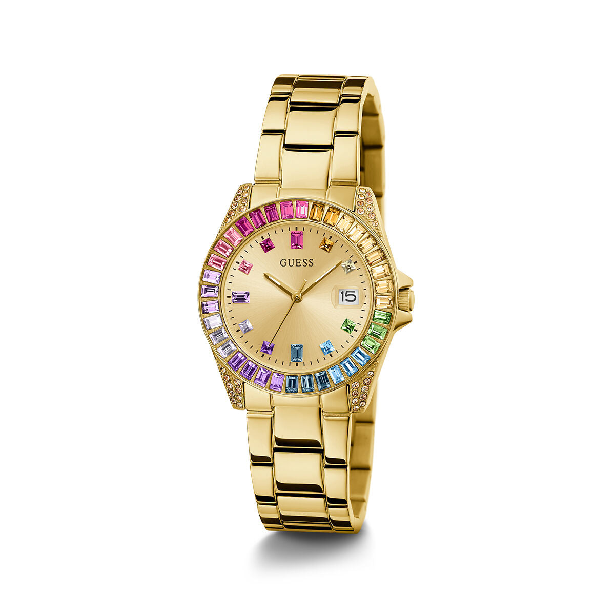 Horloge Dames Guess OPALINE Gouden