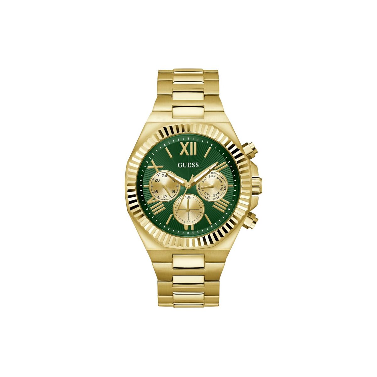 Horloge Heren Guess EQUITY Gouden