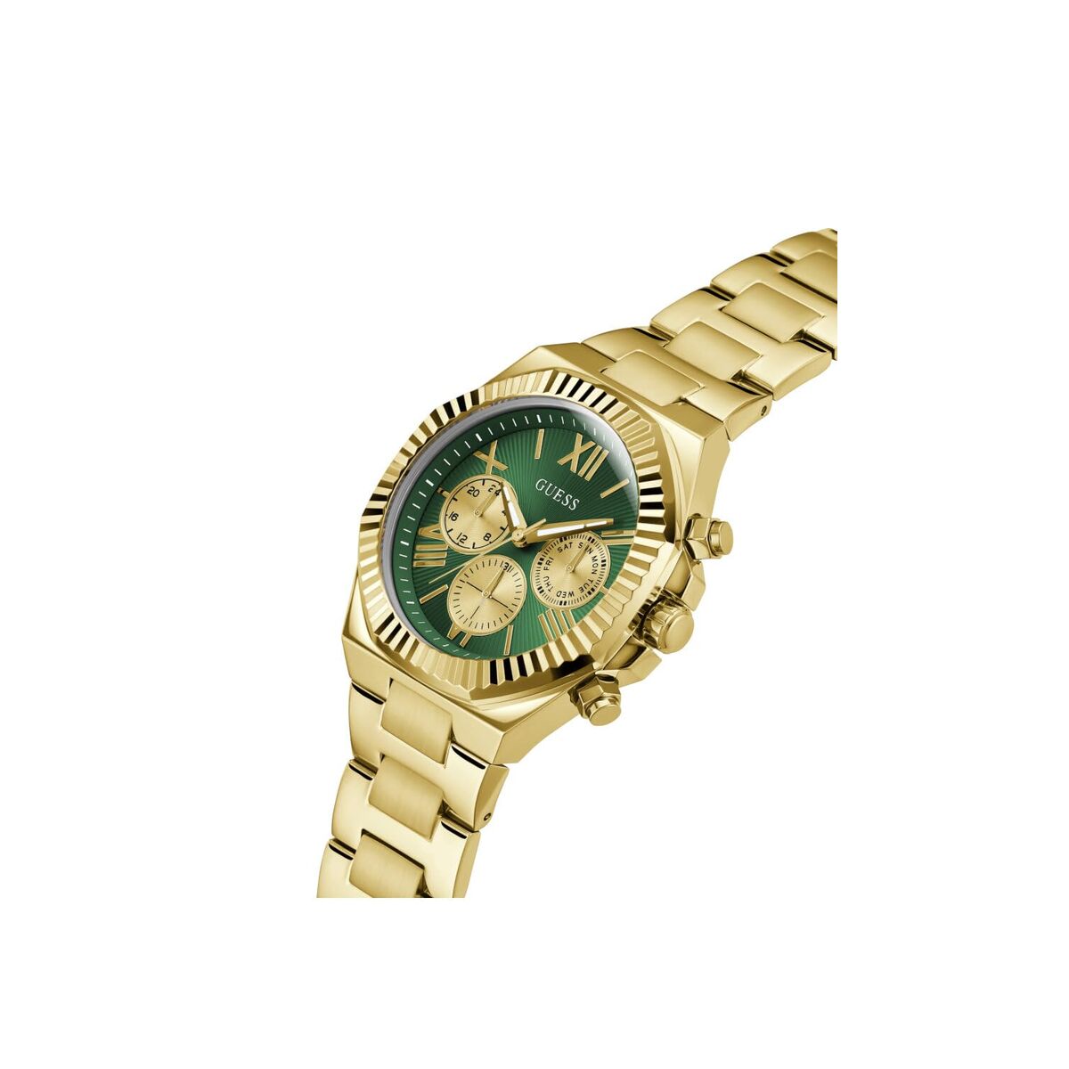 Horloge Heren Guess EQUITY Gouden