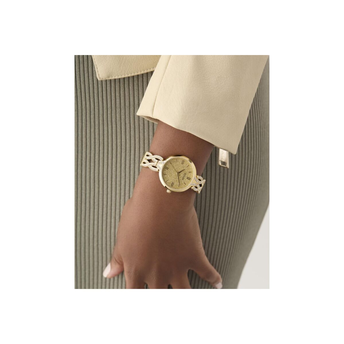 Horloge Dames Guess CORAL Gouden