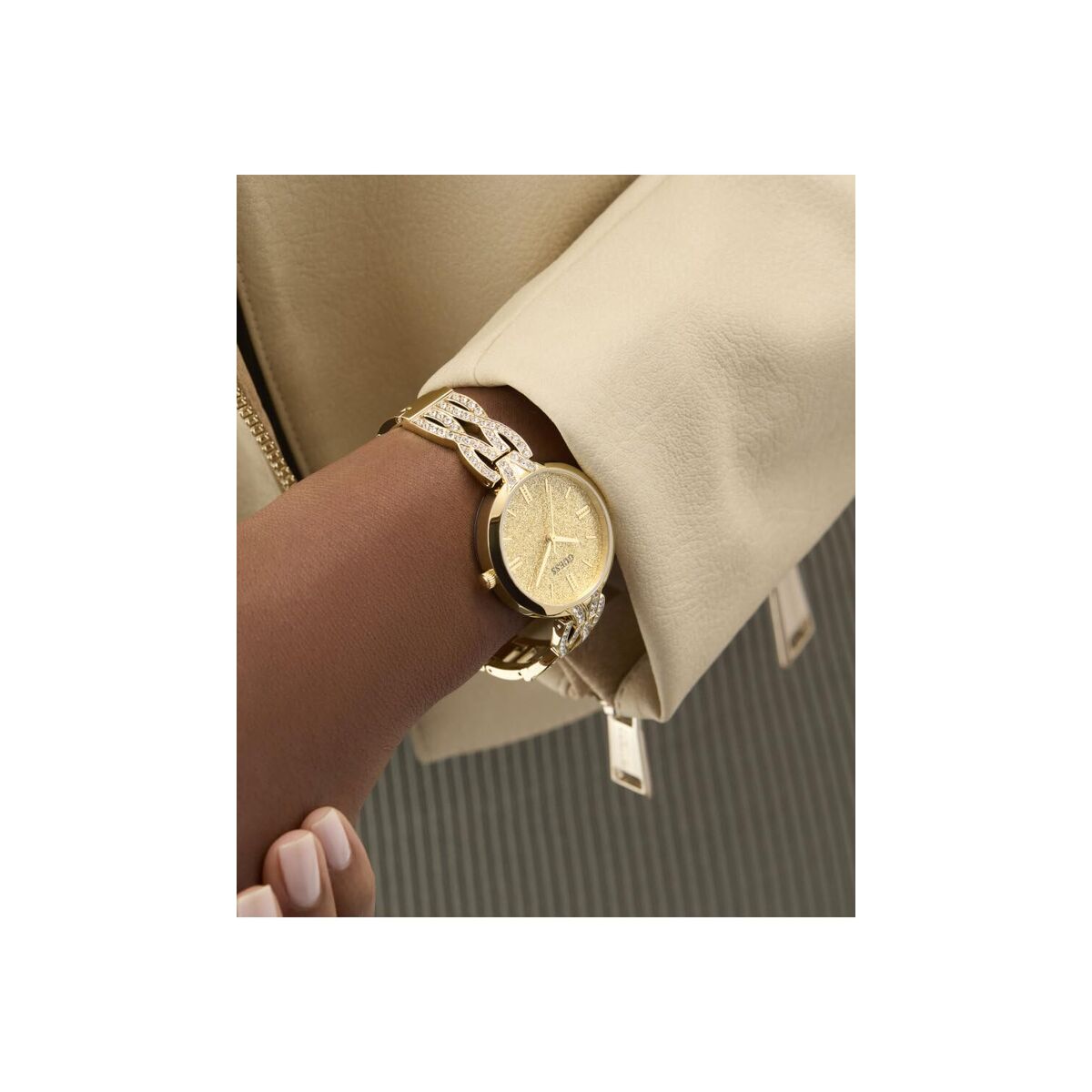 Horloge Dames Guess CORAL Gouden