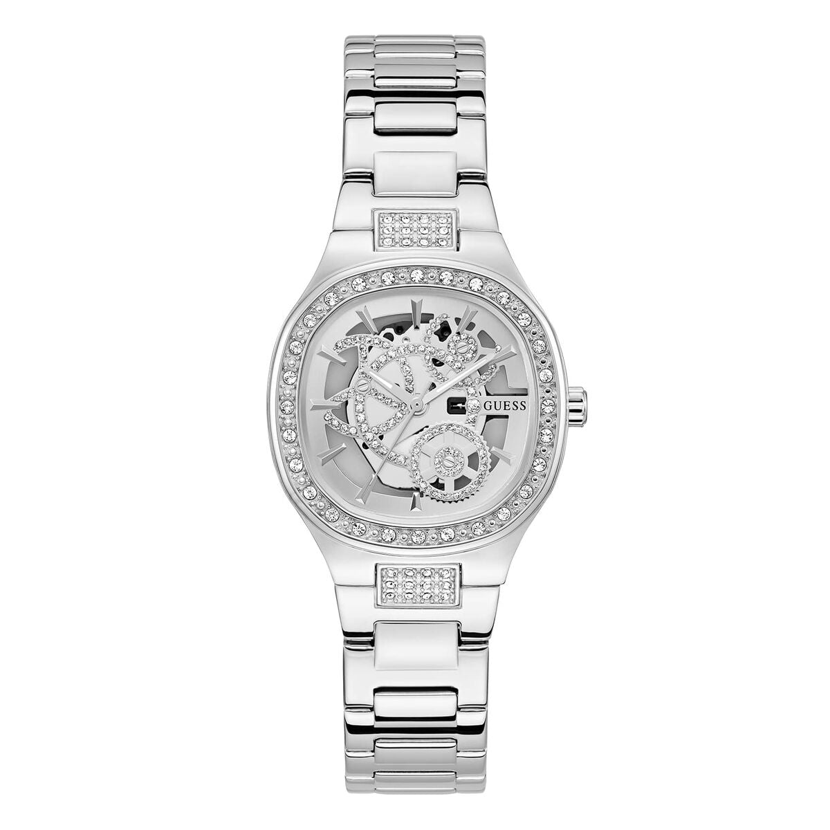 Horloge Dames Guess ELECTRA Zilverkleurig