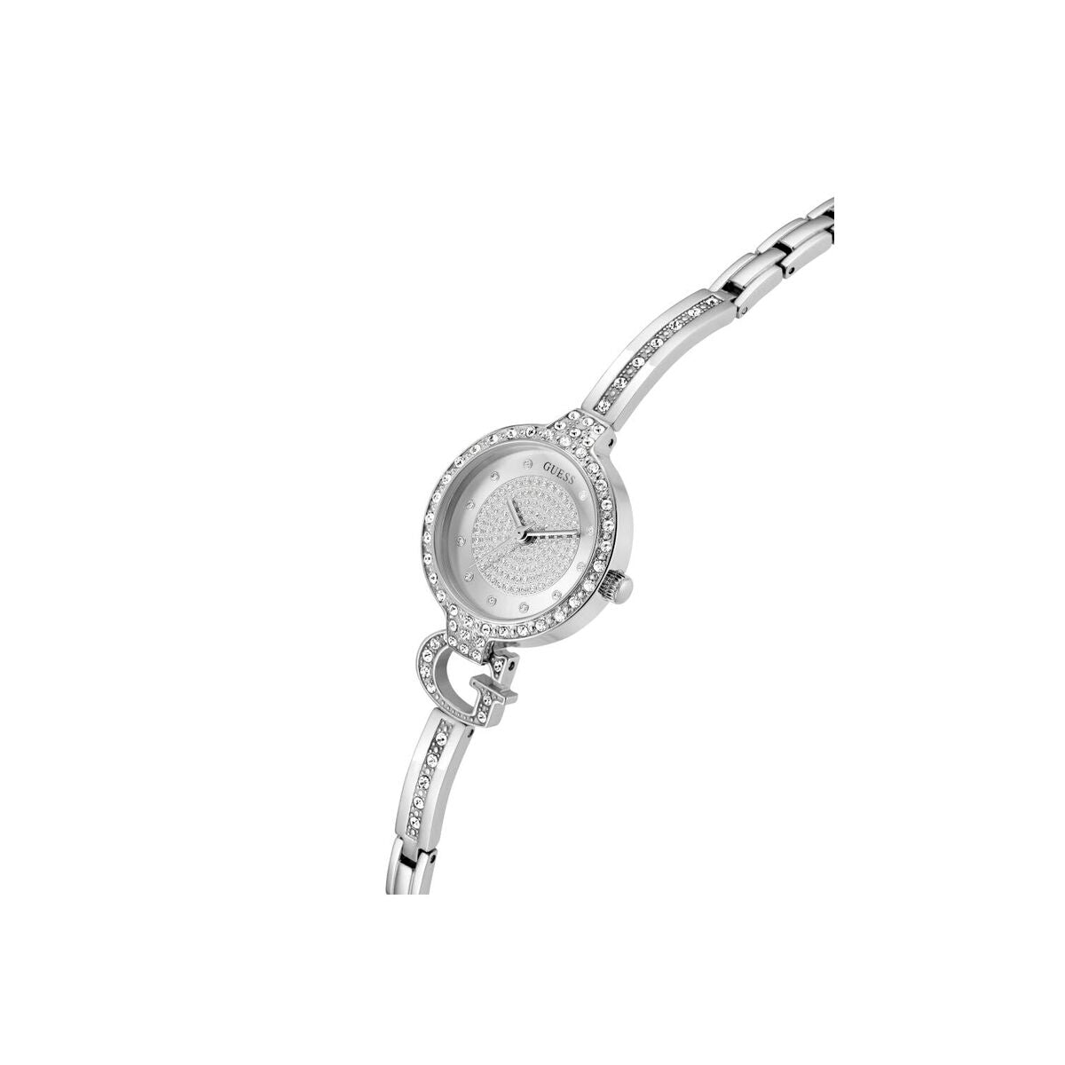 Horloge Dames Guess GISELLE Zilverkleurig