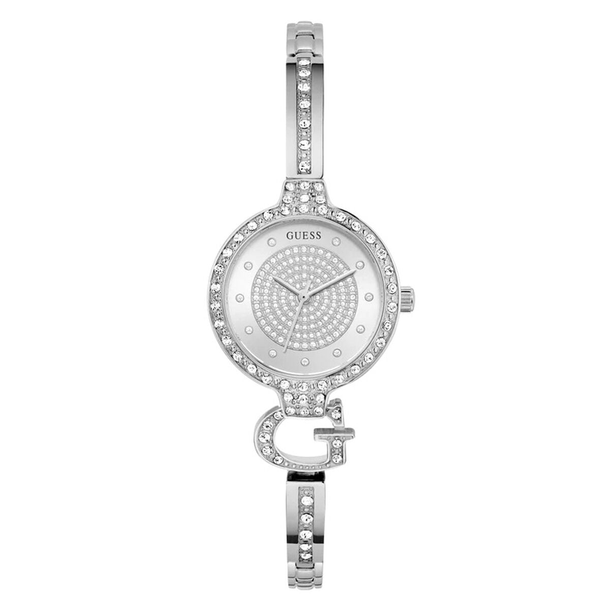 Horloge Dames Guess GISELLE Zilverkleurig