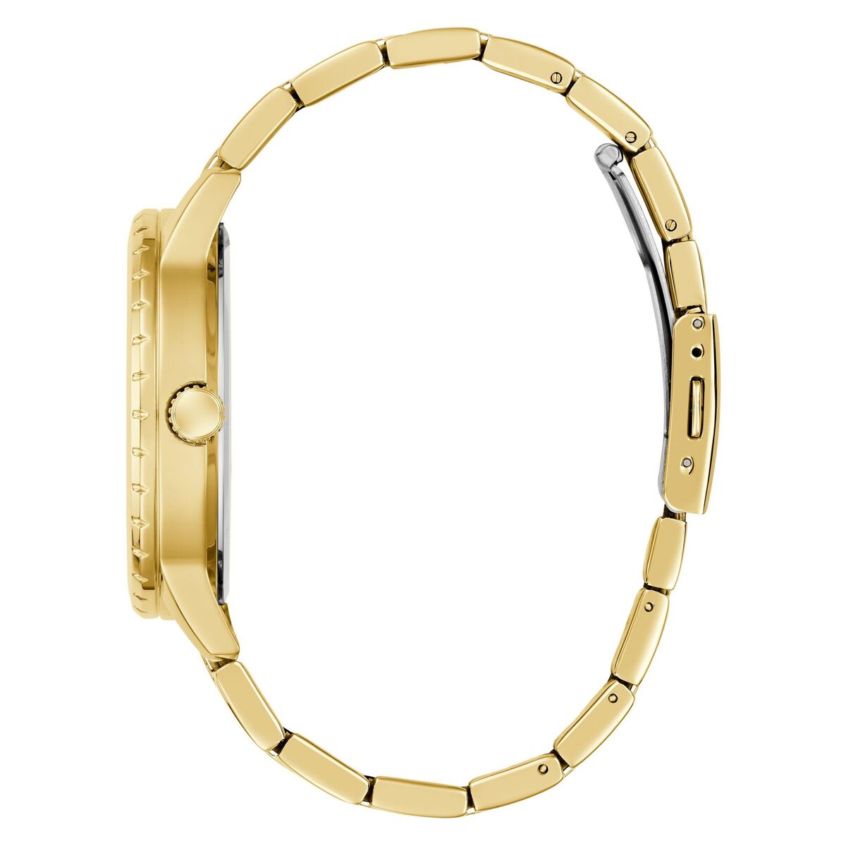 Horloge Heren Guess MONARCH Gouden