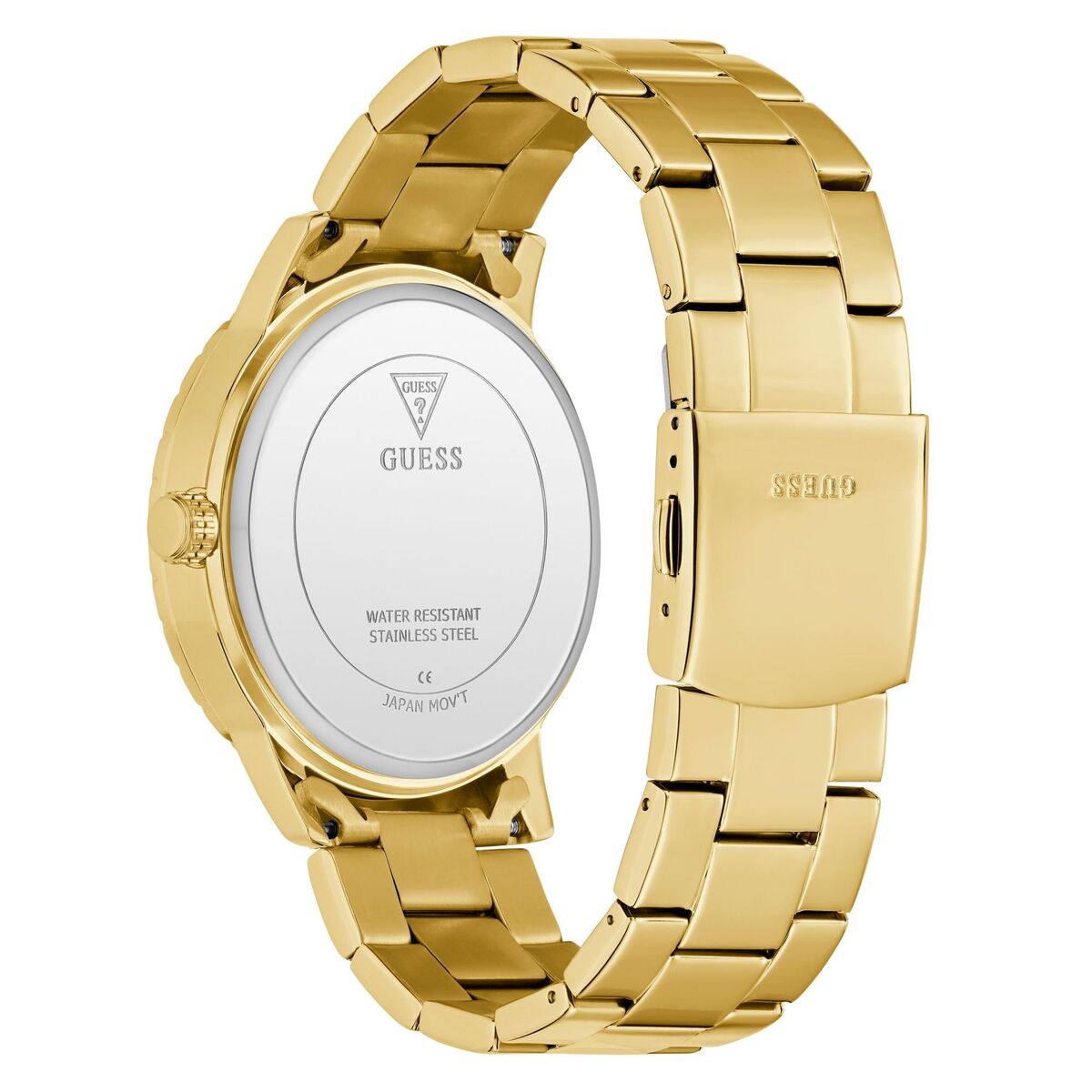 Horloge Heren Guess MONARCH Gouden