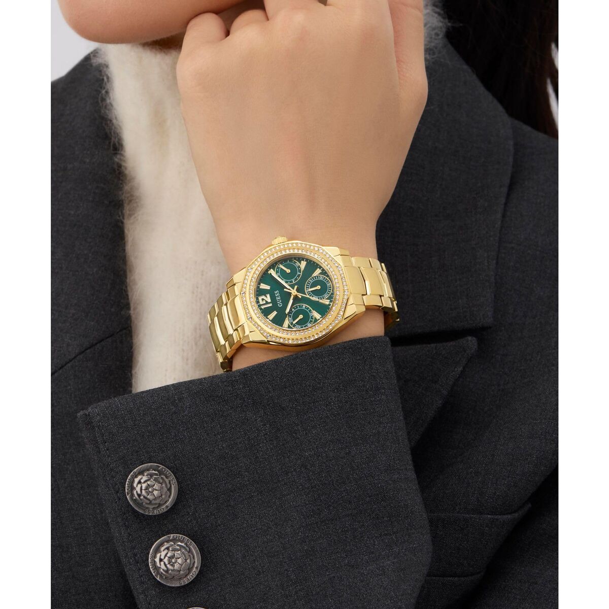 Horloge Dames Guess RITZY Gouden