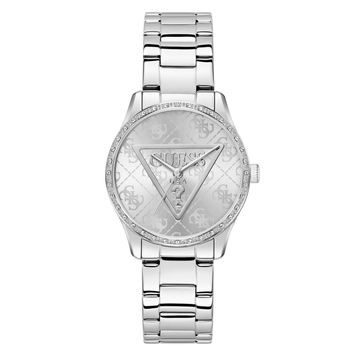 Horloge Dames Guess ROXY Zilverkleurig