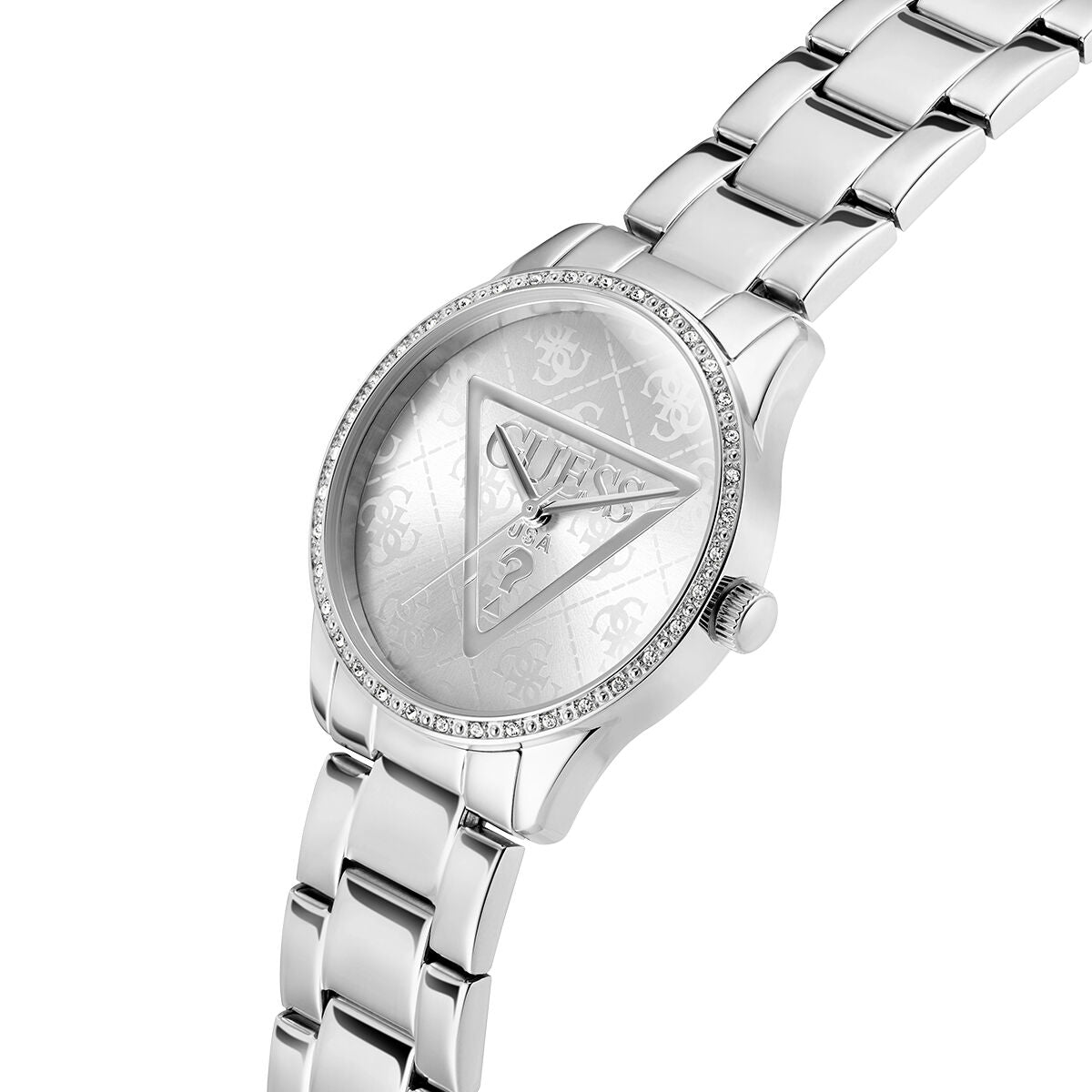 Horloge Dames Guess ROXY Zilverkleurig