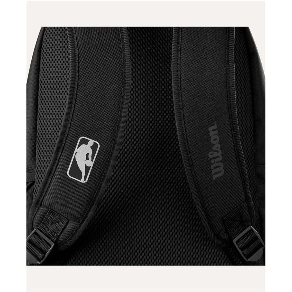 Casual Rugtas Wilson NBA Team Backpack Zwart Sportief - Bagage, Rugzakken - Wilson