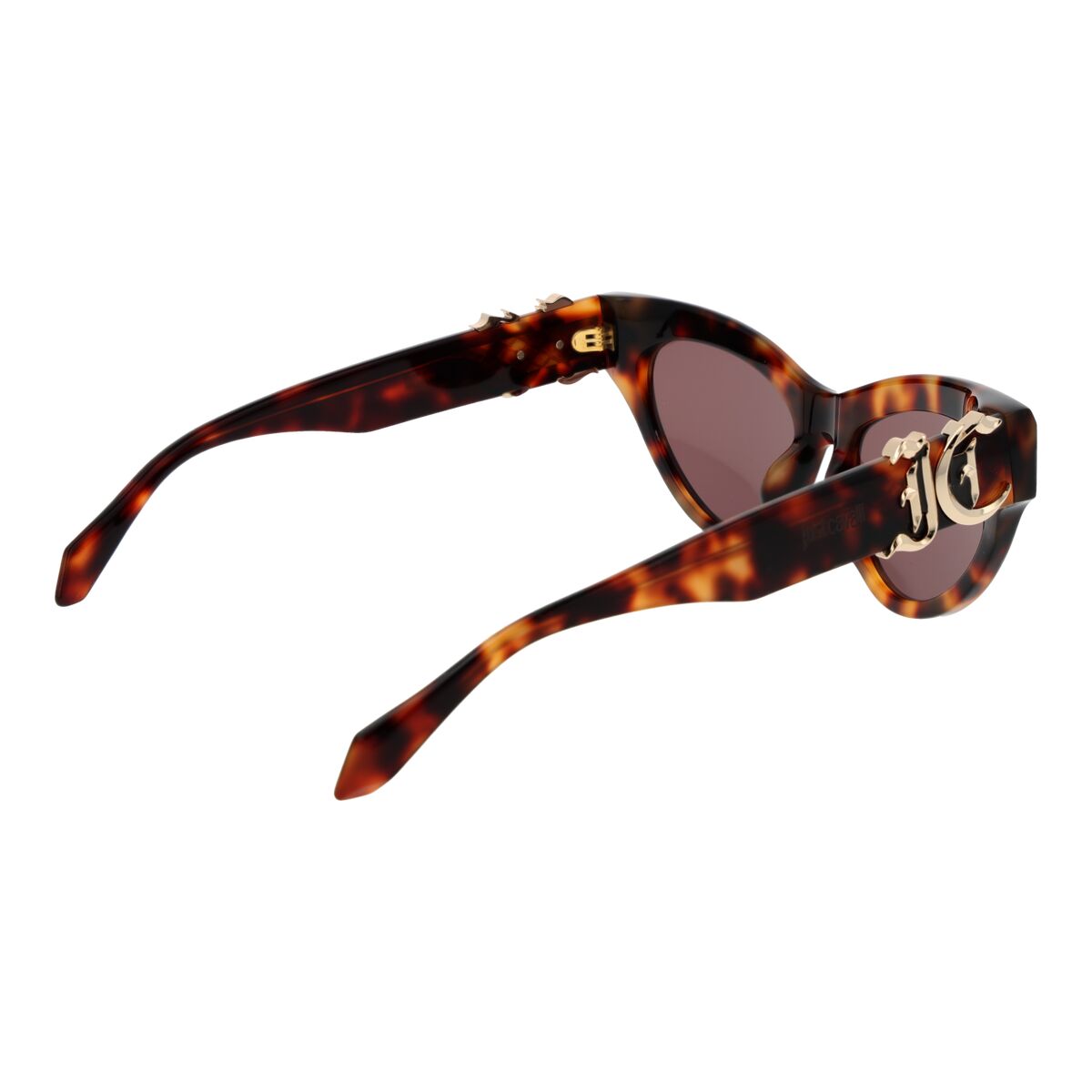 Just Cavalli SJC109 Dames Zonnebril - Bruin Acetaat UV400 Ø 53 mm - Sieraden, Vrouwen - Just Cavalli