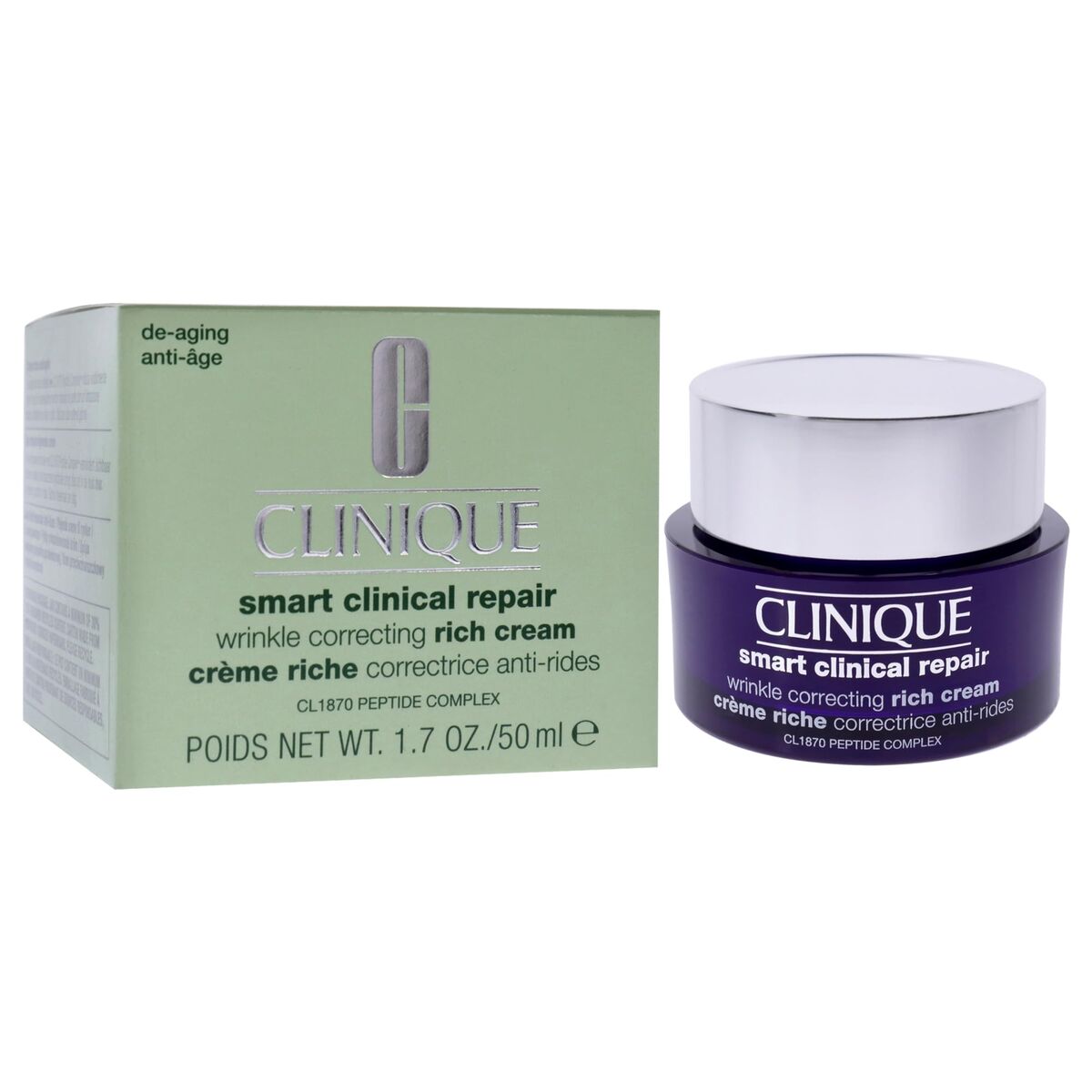 Gezichtscrème Clinique Smart Clinical 50 ml Anti - Rimpel - Schoonheid, Huidverzorging - Clinique