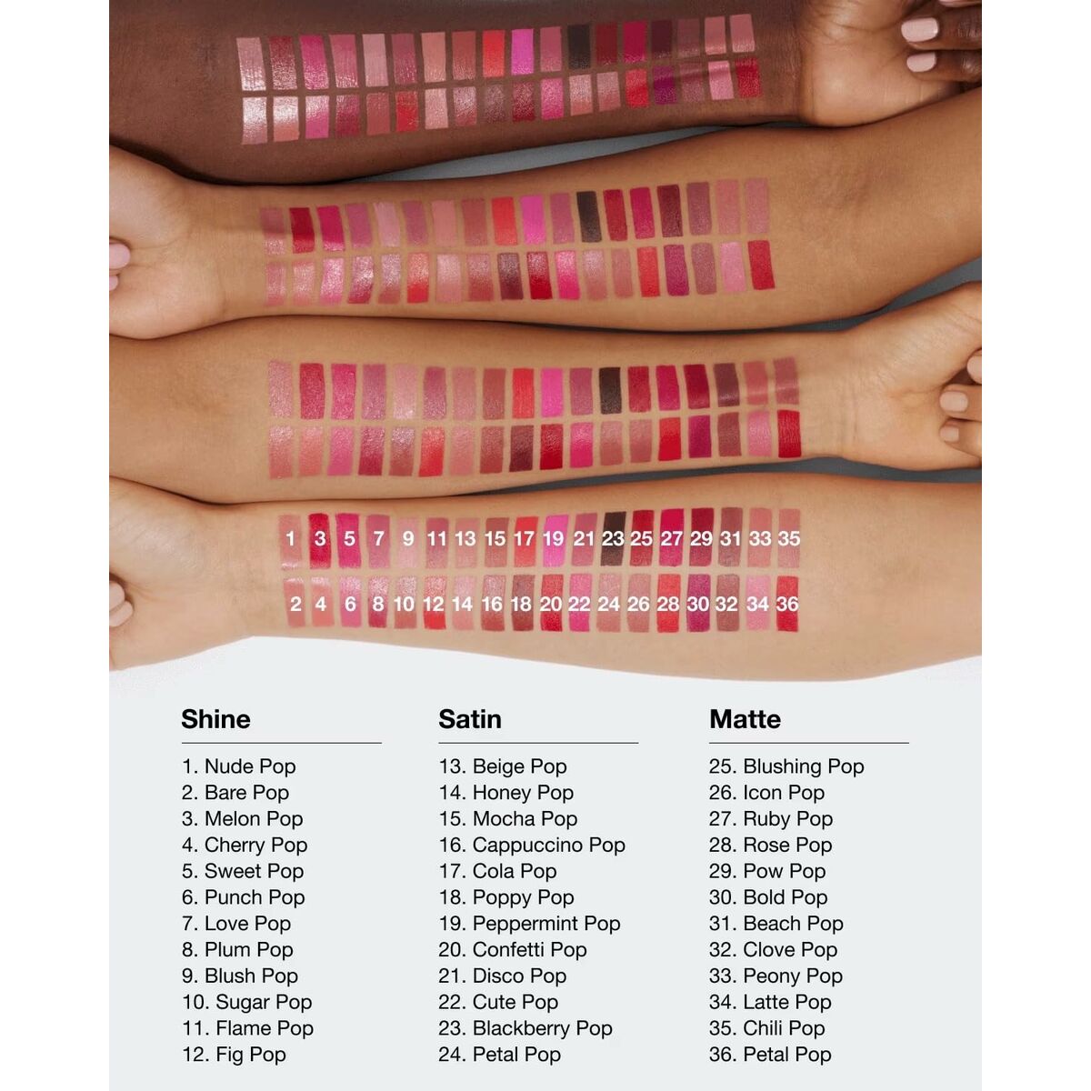 Lippenstift Clinique POP LONGWEAR Brons (1 Stuks) - Schoonheid, Make - up - Clinique