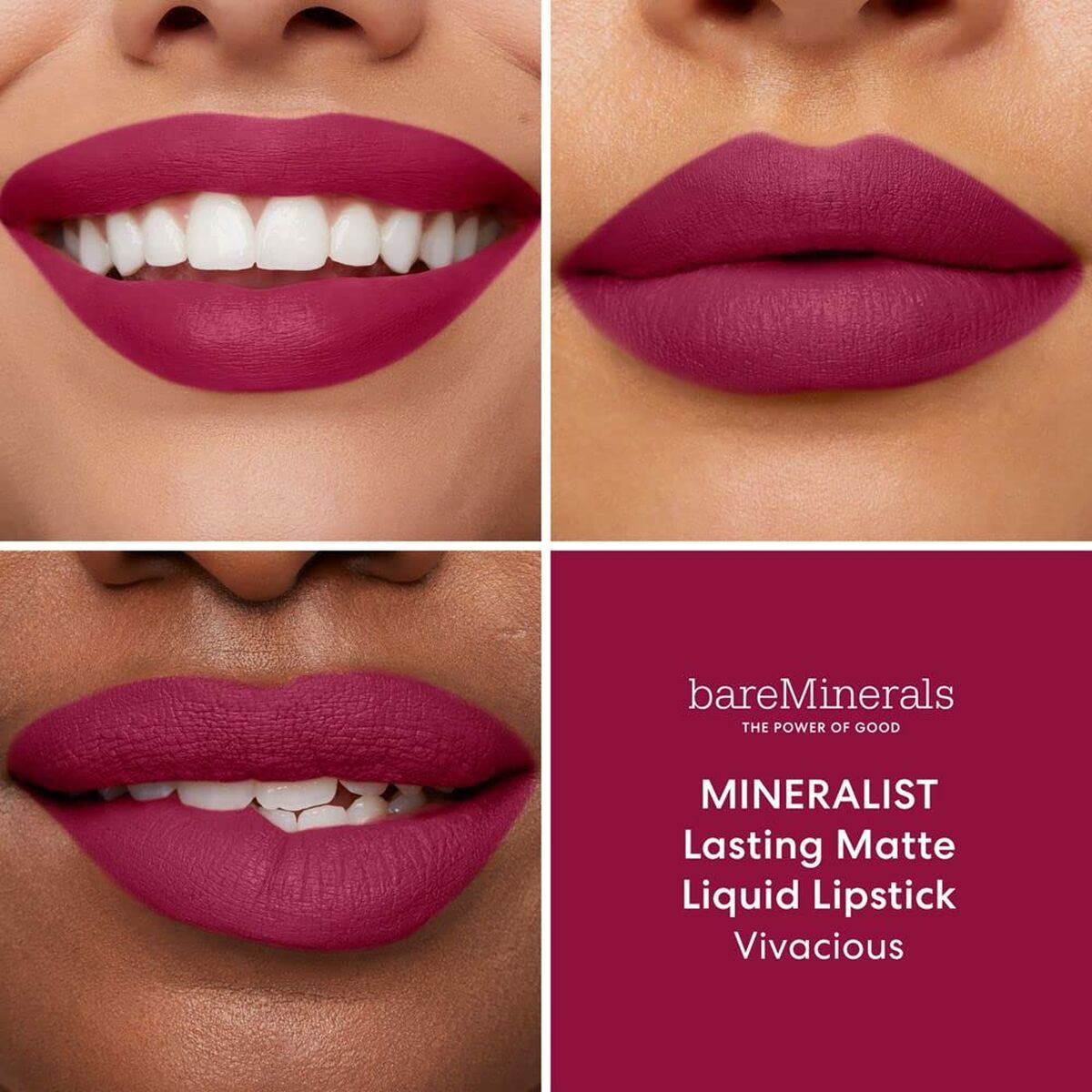 Vloeibare lippenstift bareMinerals Mineralist Vivacious 4 ml
