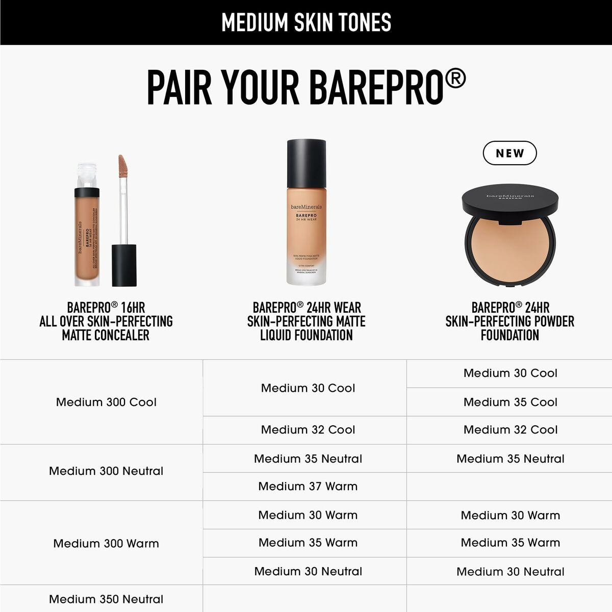 Make - up Set bareMinerals BAREPRO - Schoonheid, Gebruiksvoorwerpen en accessoires - bareMinerals