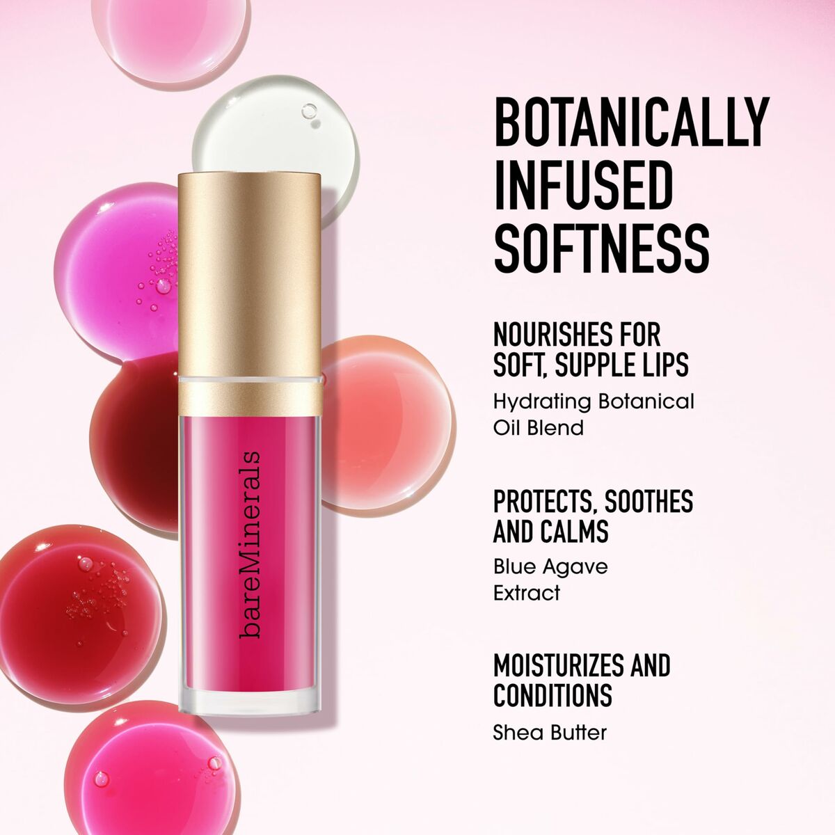 Lipgloss bareMinerals NOURISHING 3,8 ml