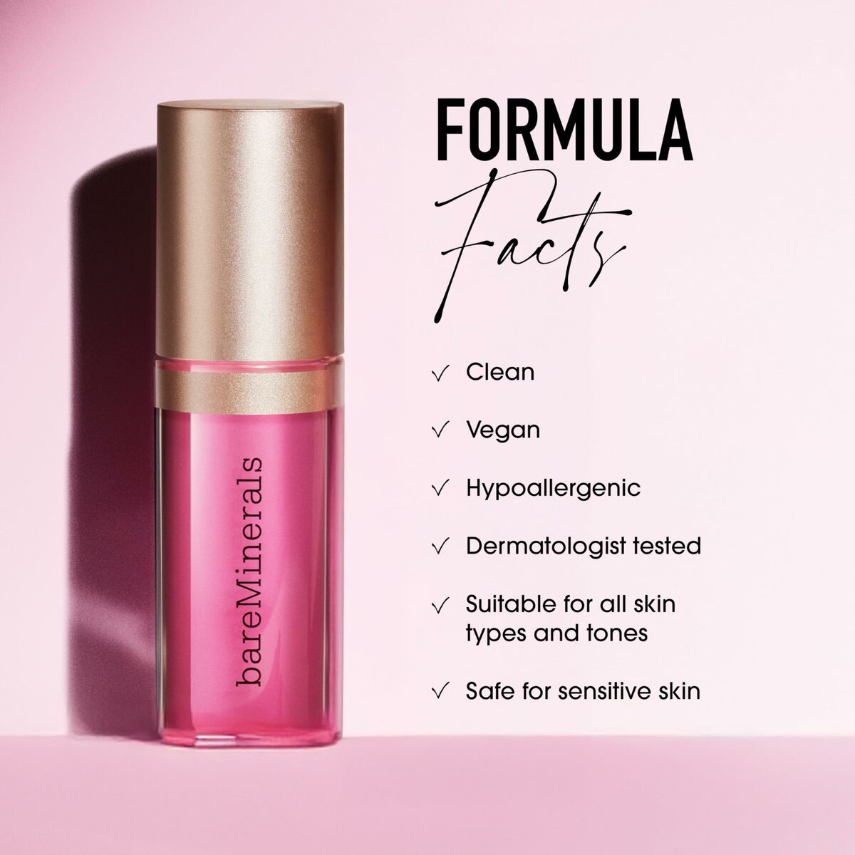 Lipgloss bareMinerals NOURISHING 3,8 ml - Schoonheid, Make - up - bareMinerals