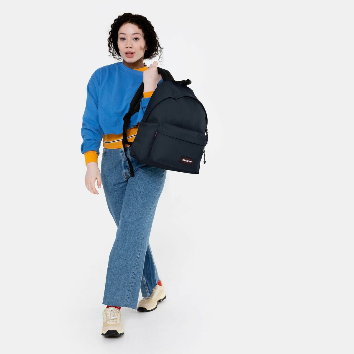 Casual Rugtas Eastpak PADDED PAK´R EK000620L83 Zwart Marineblauw Europees 24 L - Bagage, Rugzakken - Eastpak