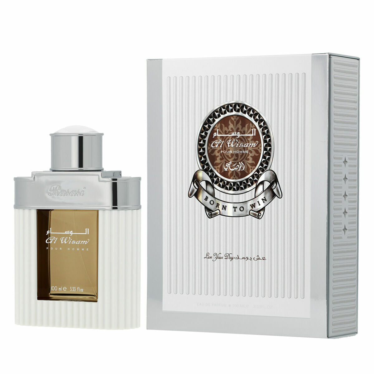 Herenparfum Rasasi AL WISAM DAY BORN TO WIN - Schoonheid, Parfums en geuren - Rasasi