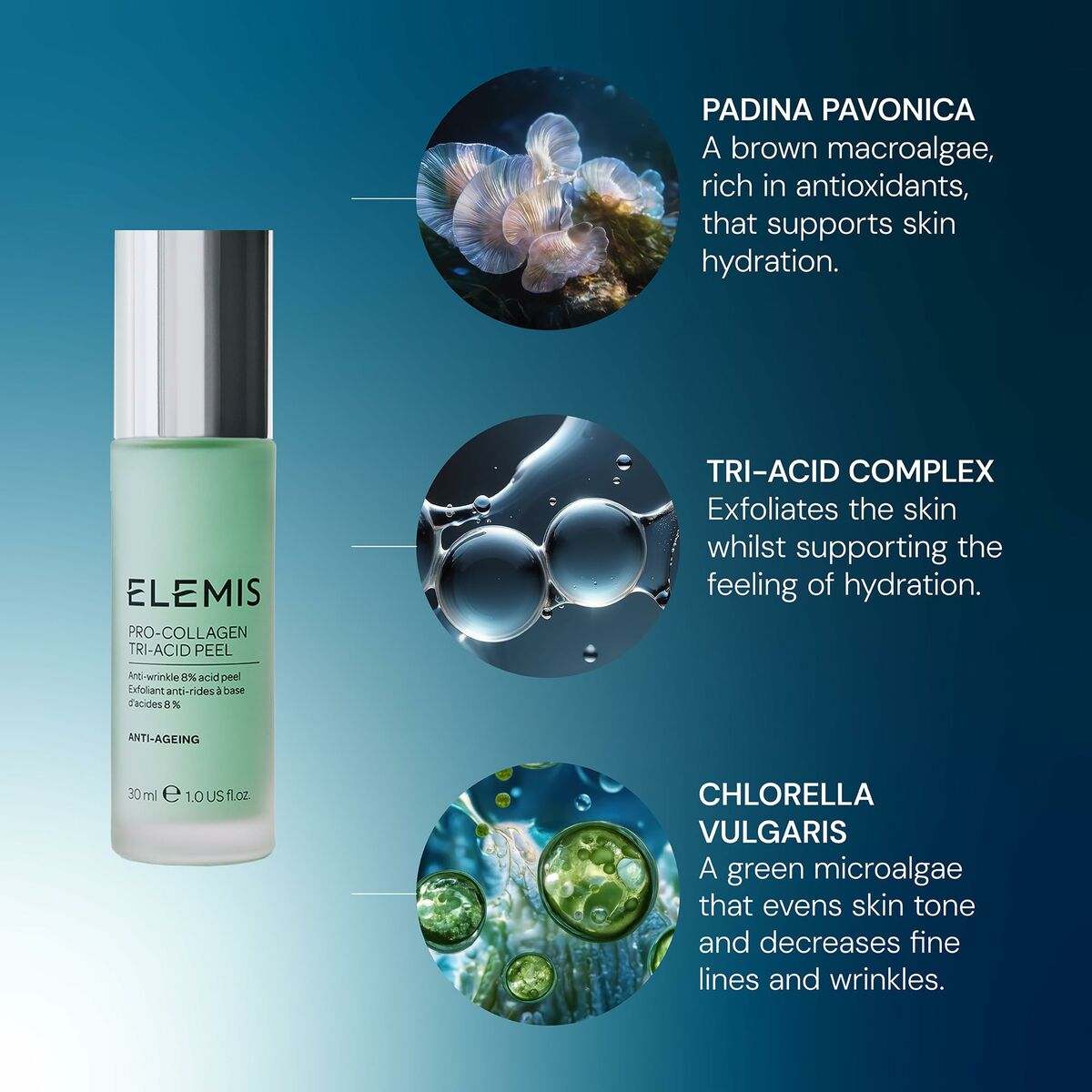 Gezicht Exfoliator Elemis PRO-COLLAGEN 30 ml