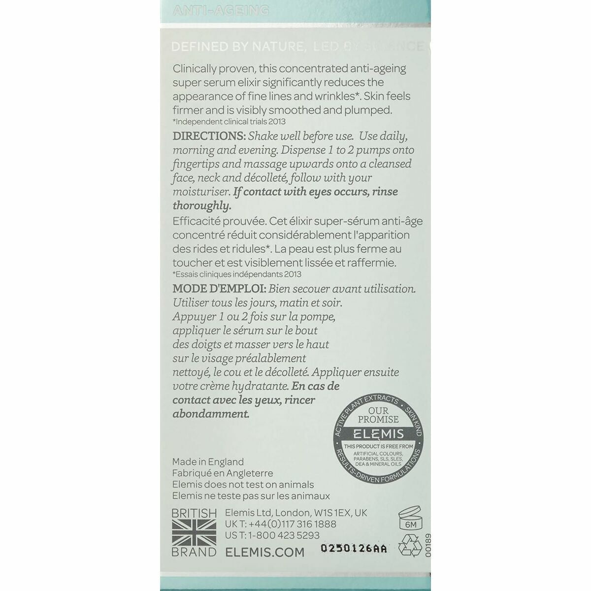 Dagcrème Elemis PRO - COLLAGEN 15 ml - Schoonheid, Huidverzorging - Elemis