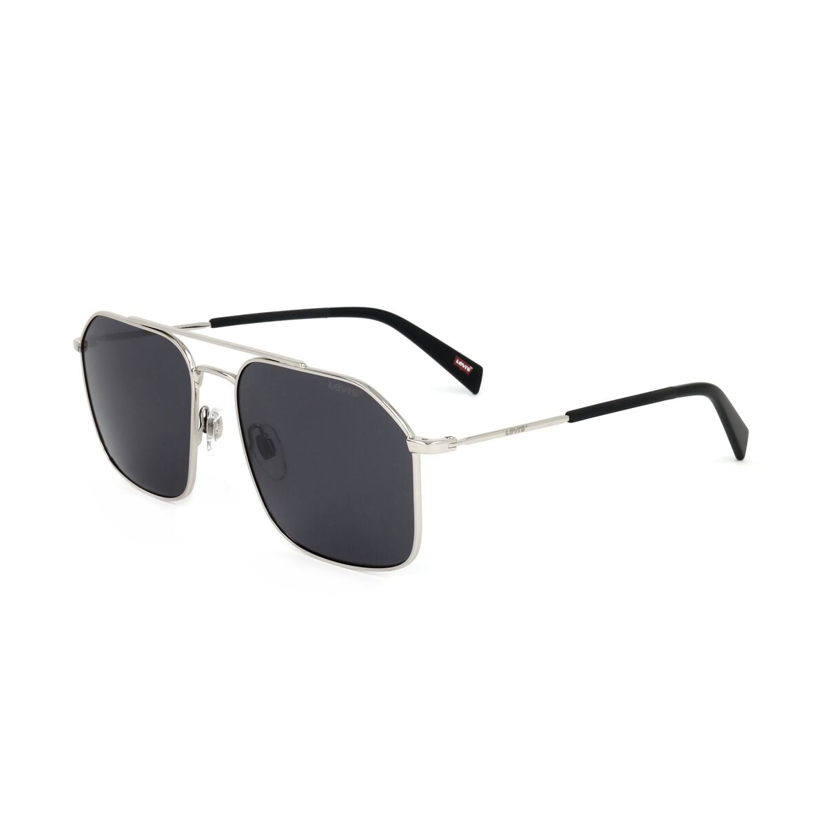 Zonnebril Uniseks Levi's LV - 1021 - S - BLK ø 58 mm - Sieraden, Unisex voor volwassene - Levi's