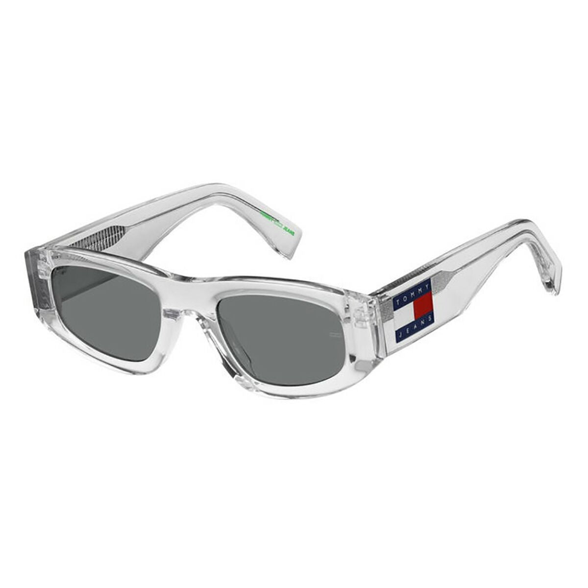 Zonnebril Uniseks Tommy Jeans TJ - 0087 - S - 900 Ø 52 mm - Sieraden, Unisex voor volwassene - Tommy Jeans