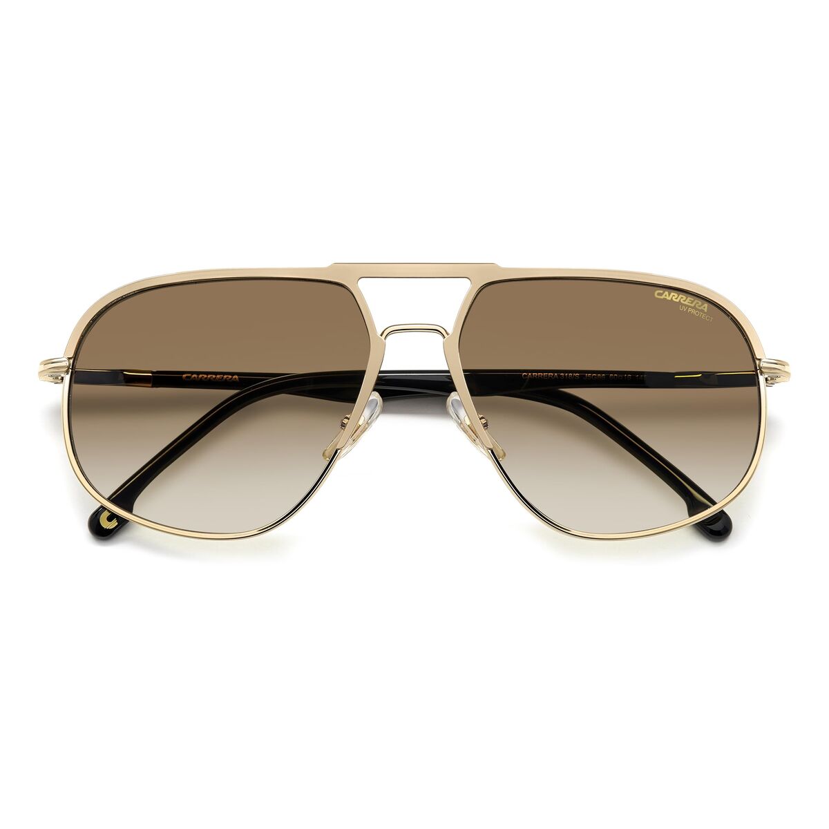 Zonnebril Heren Carrera CARRERA318SJ5 Gouden ø 60 mm - Sieraden, Heren - Carrera