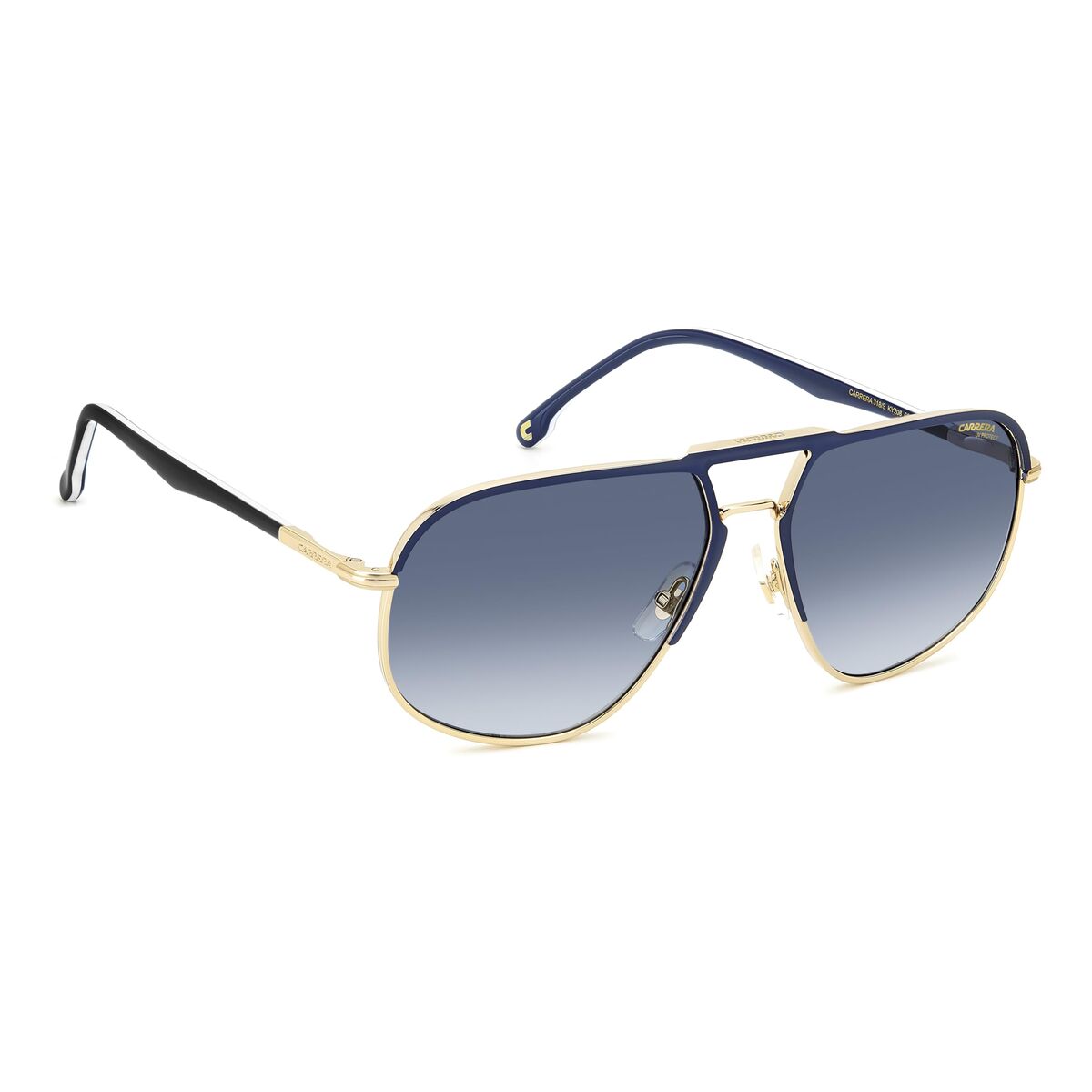 Carrera CARRERA - 318 - S - KY2 Zonnebril Heren - Designer Gouden Ø 60 mm - Sieraden, Heren - Carrera