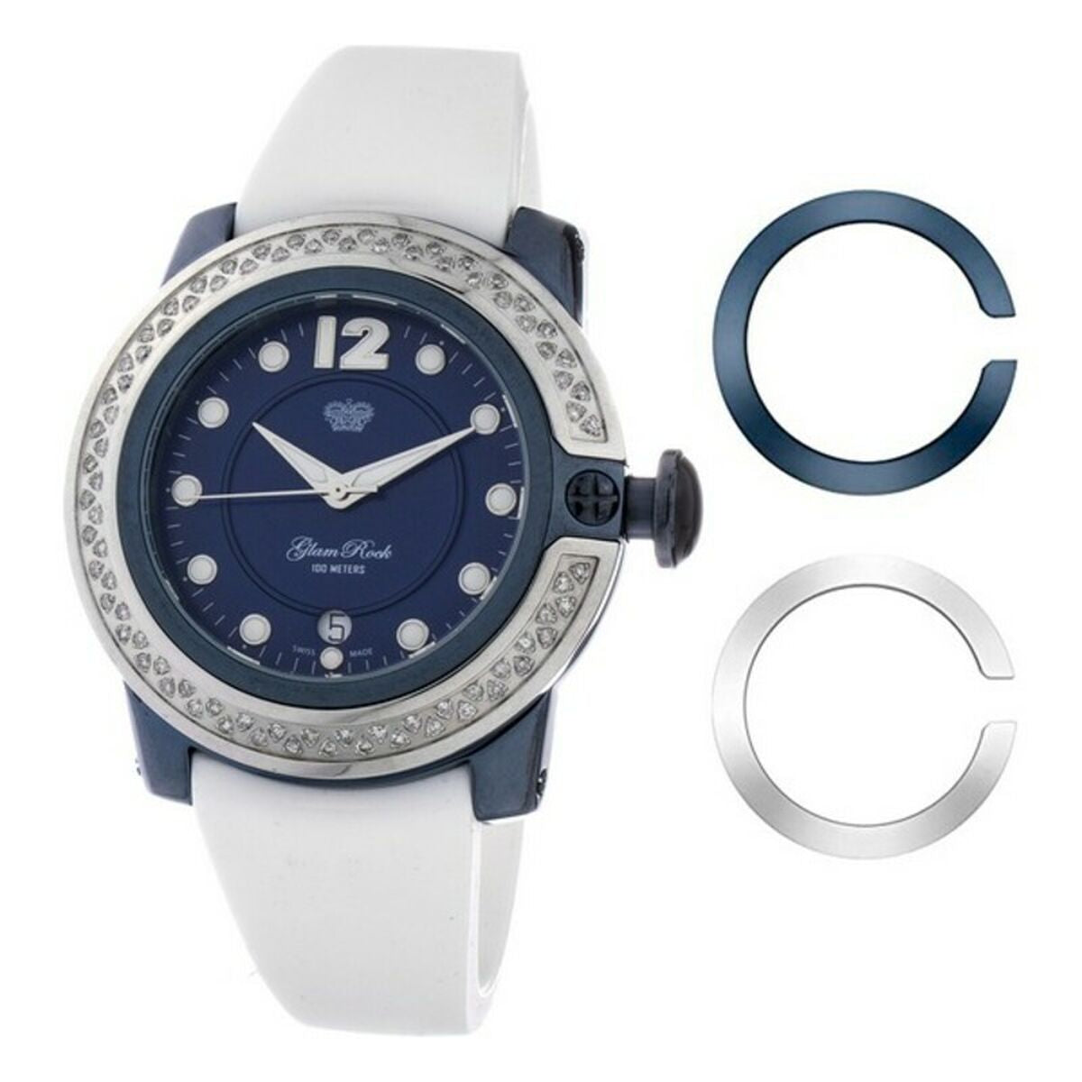 Horloge Dames Glam Rock gr32049d (Ø 44 mm)