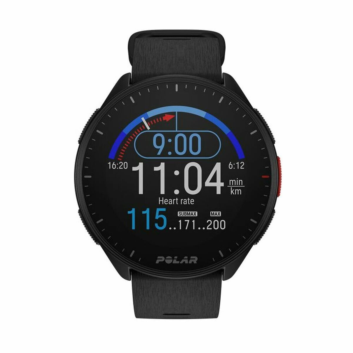 Smartwatch met Stappenteller Polar Zwart 1,2" Ø 45 mm - Elektronica - Polar