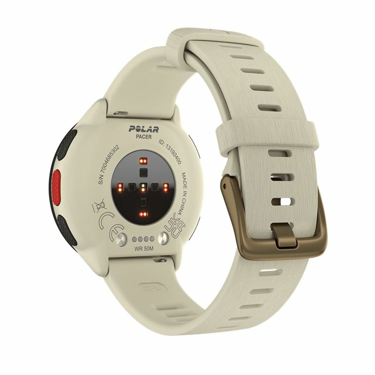 Horloge Sportief Polar Wit 1,2"