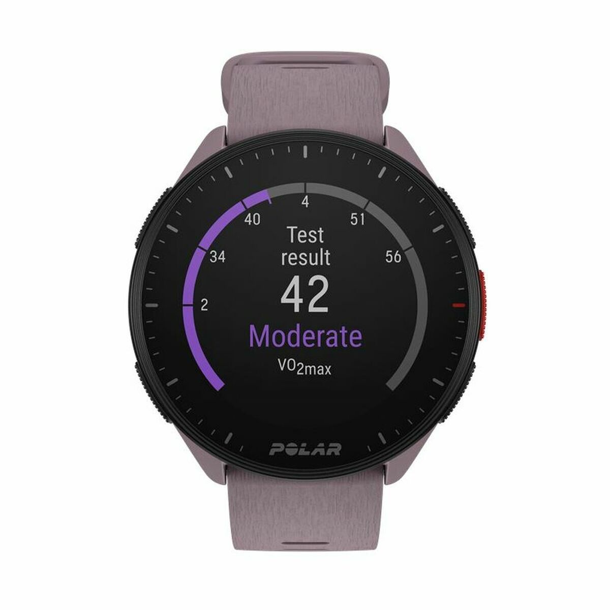 Smartwatch met Stappenteller Running Polar Paars 1,2"