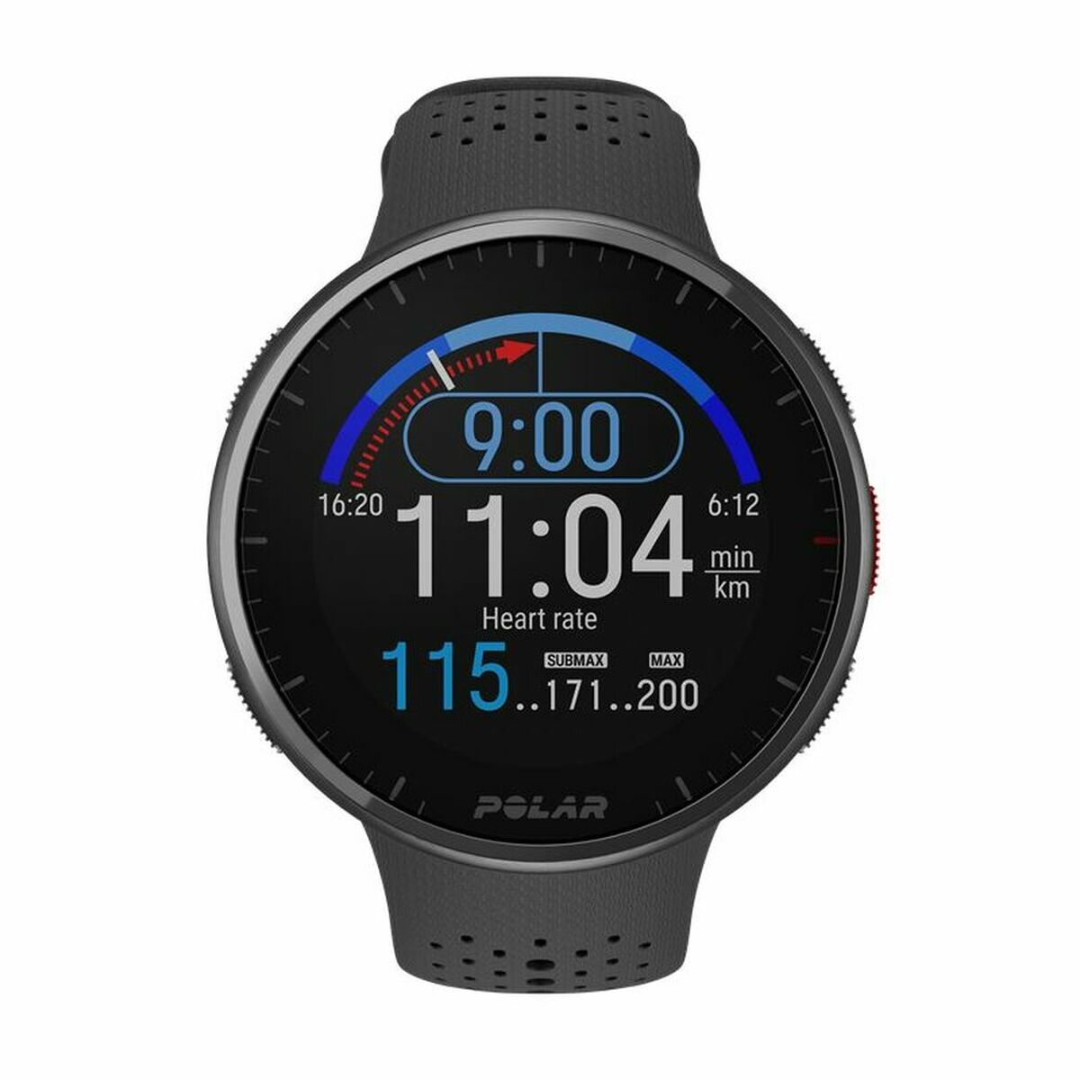 Smartwatch Polar Zwart 1,2"
