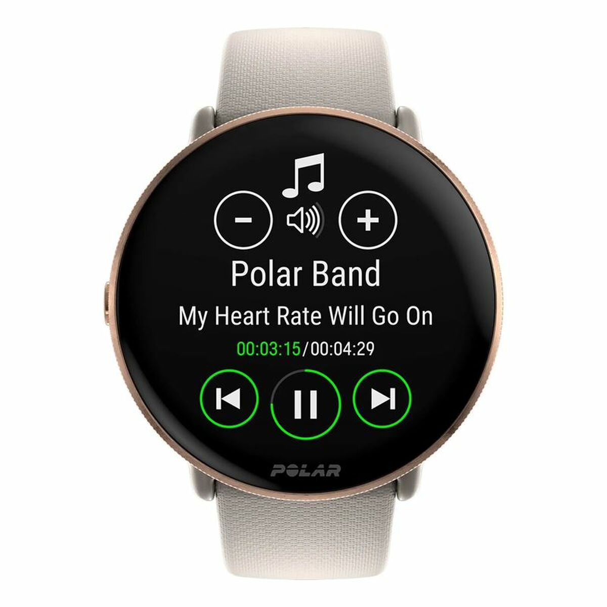 Smartwatch Polar IGNITE 3 Zilverkleurig 1,28"
