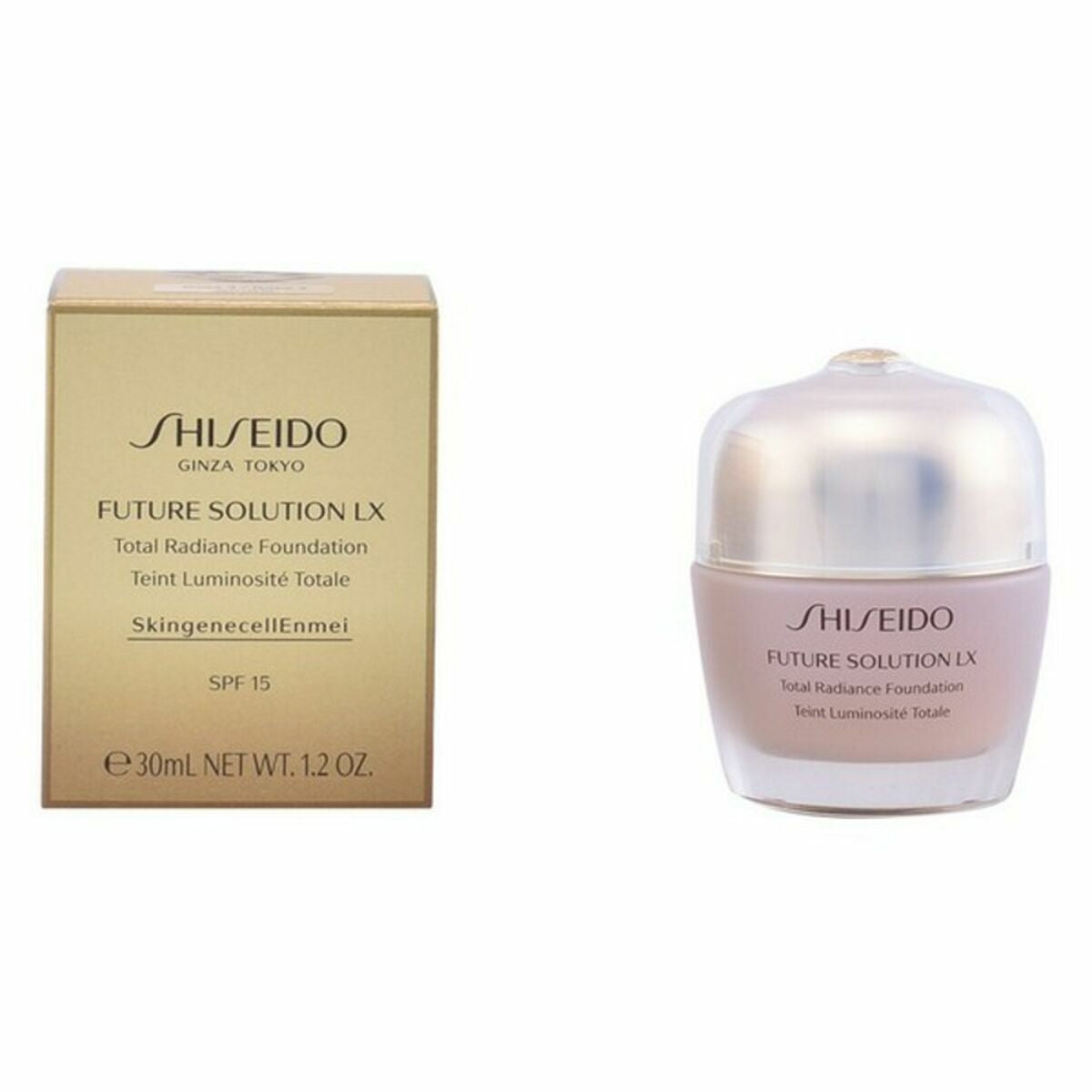 Crème Make-up Basis Shiseido Future Soultion LX Spf 20 Spf 15 30 L