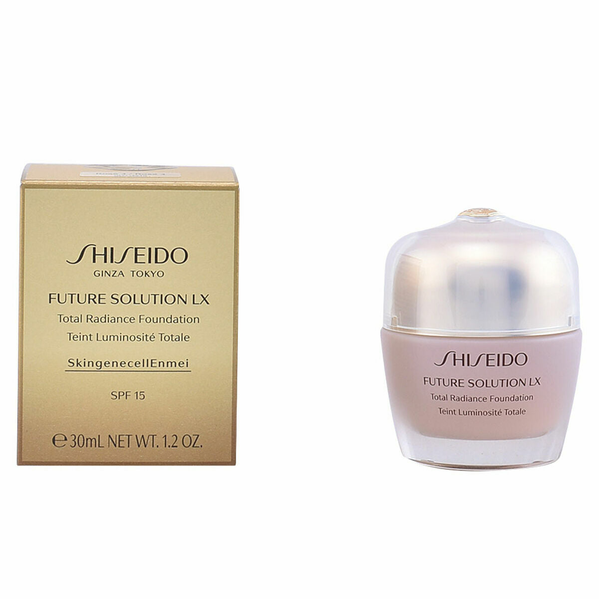 Crème Make-up Basis Shiseido Future Soultion LX Spf 20 Spf 15 30 L